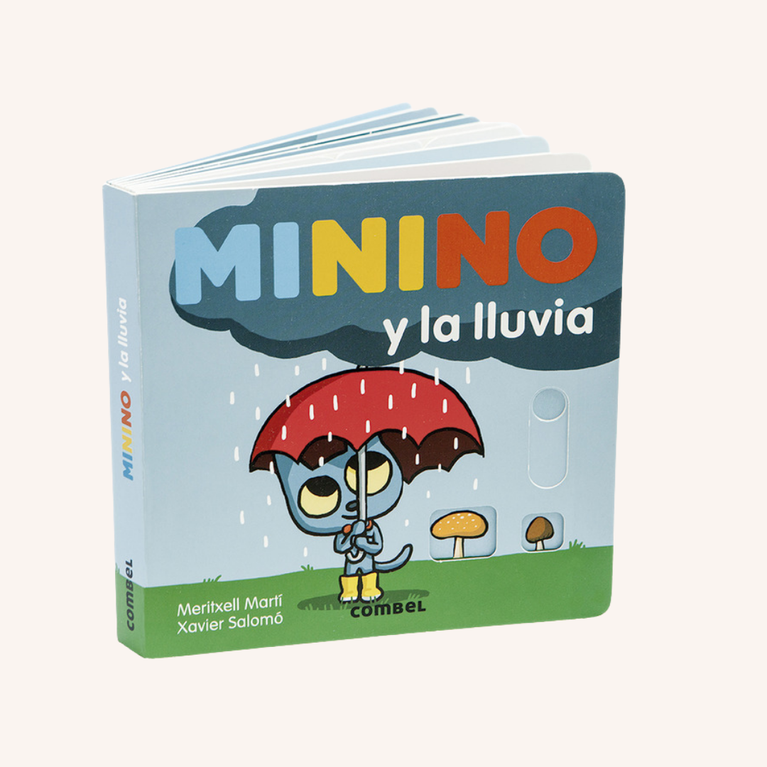 Minino y la lluvia