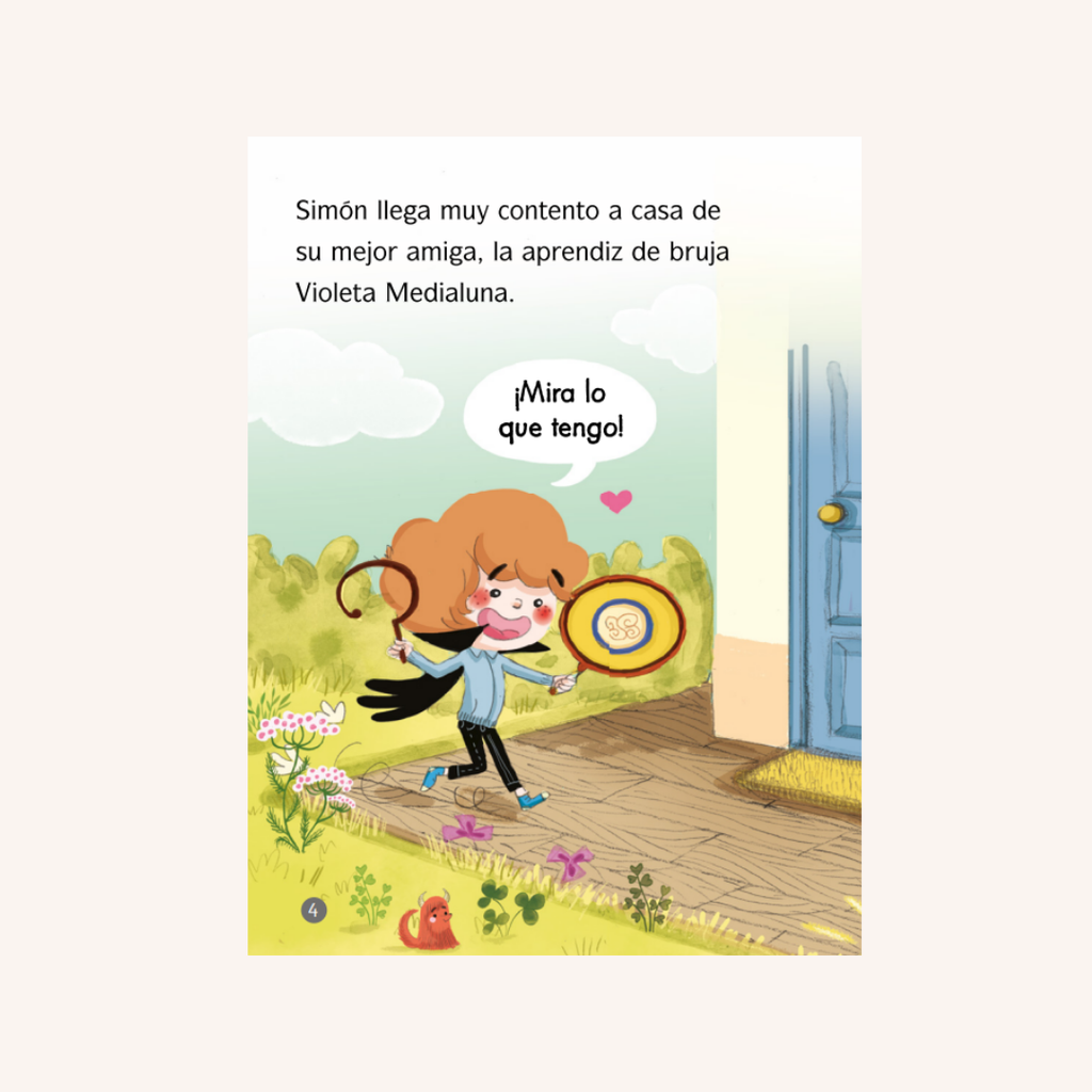 Violeta Medialuna. La abominable tormenta de nieve
