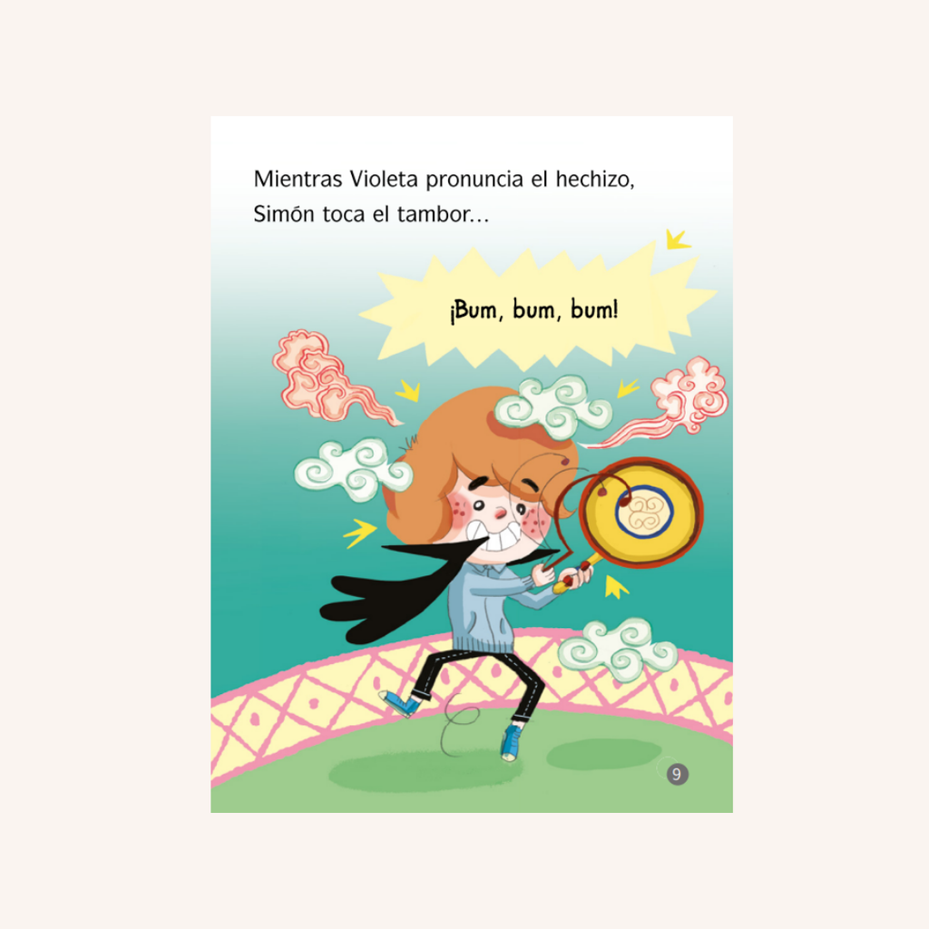 Violeta Medialuna. La abominable tormenta de nieve