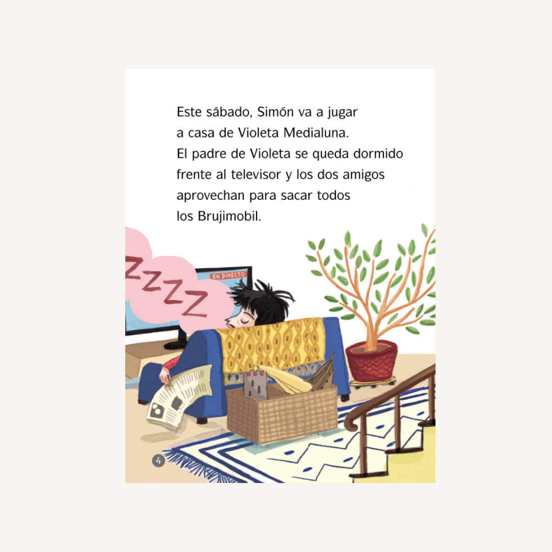 Violeta Medialuna. El gemelo malvado