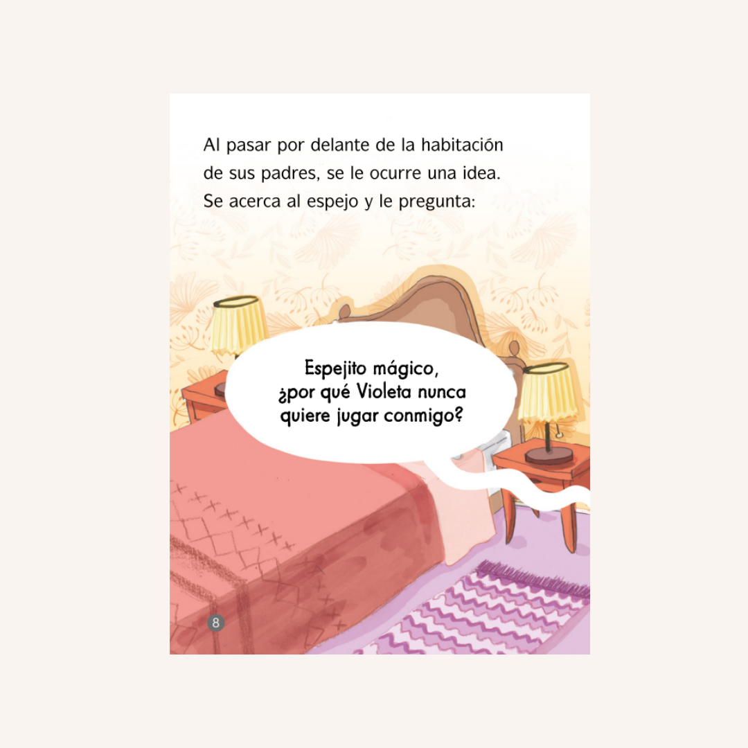 Violeta Medialuna. El gemelo malvado