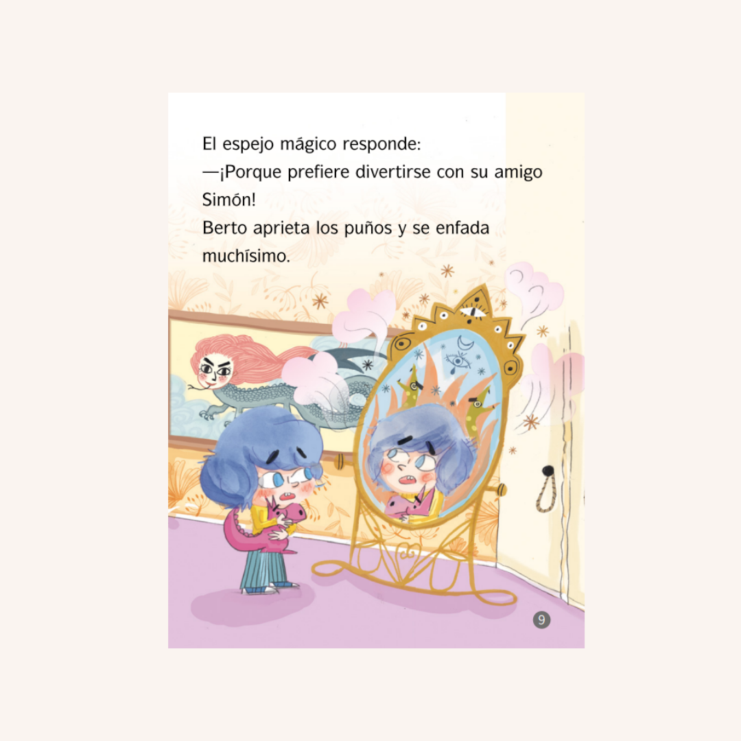 Violeta Medialuna. El gemelo malvado