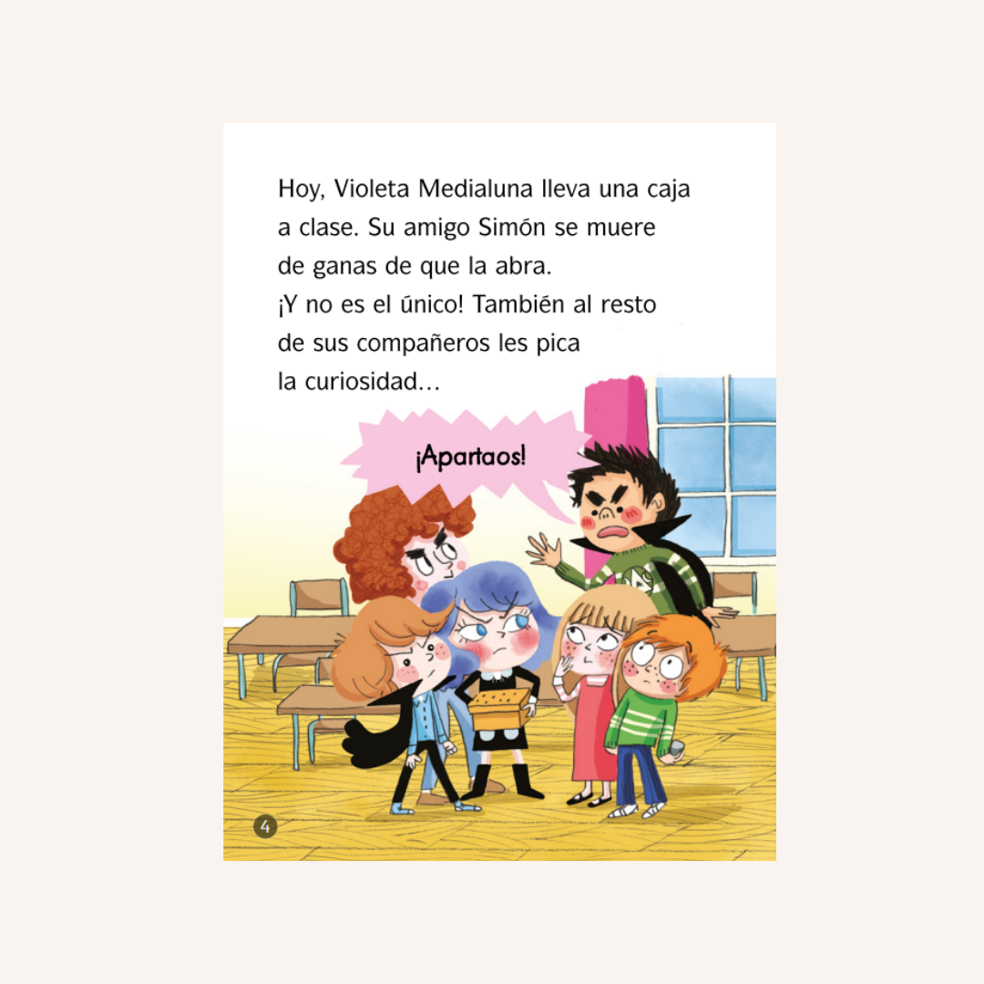 Violeta Medialuna. Los polvos mágicos