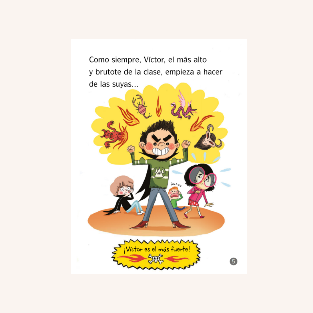 Violeta Medialuna. Los polvos mágicos