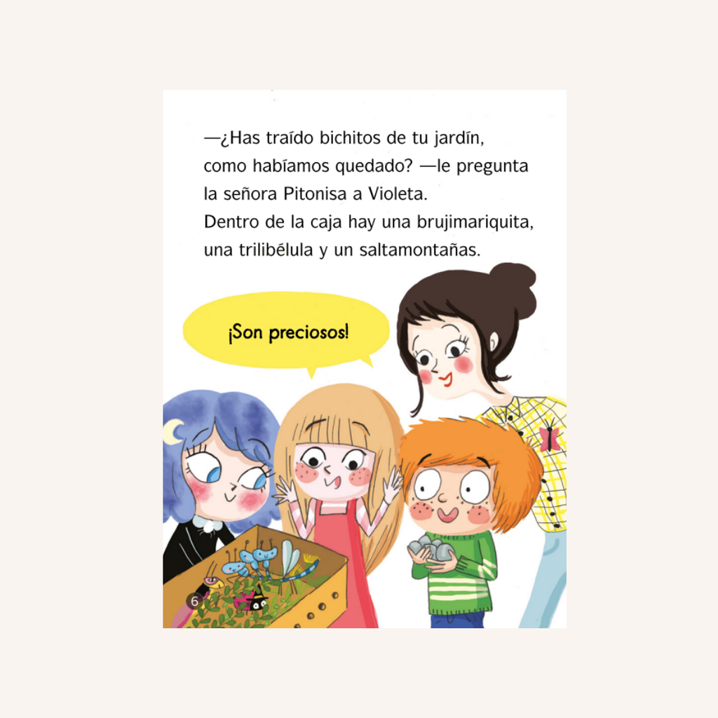 Violeta Medialuna. Los polvos mágicos