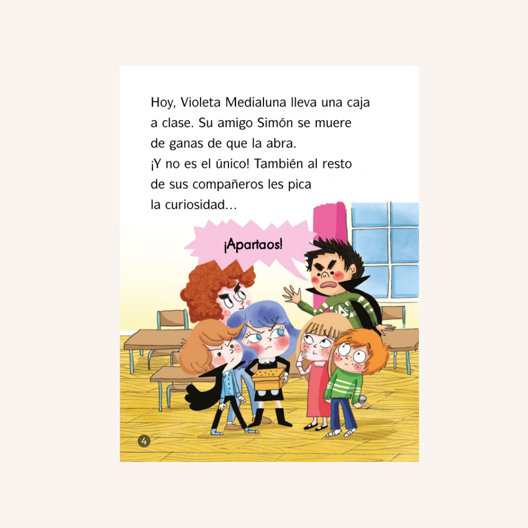 Violeta Medialuna. La cabaña embrujada