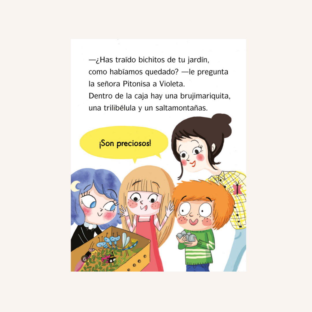 Violeta Medialuna. La cabaña embrujada