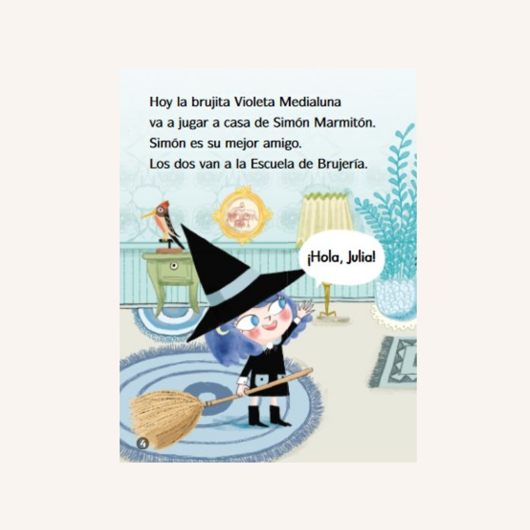 Violeta Medialuna. El libro de hechizos