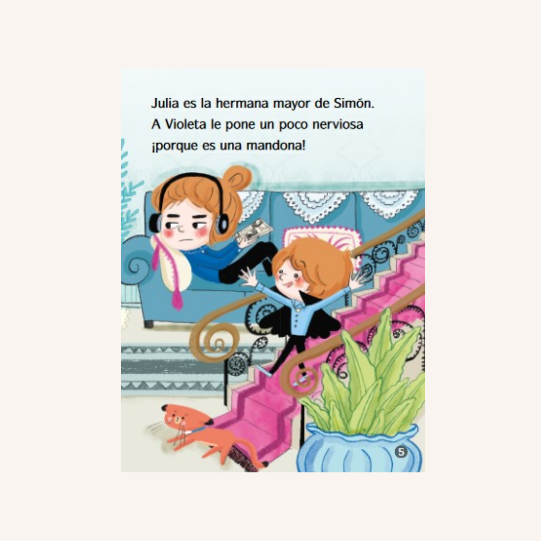 Violeta Medialuna. El libro de hechizos