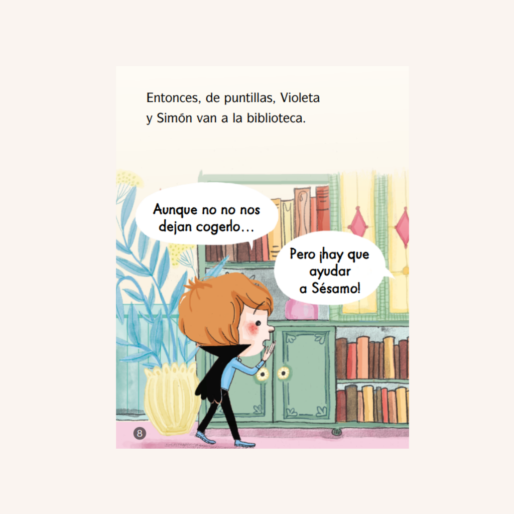Violeta Medialuna. El libro de hechizos