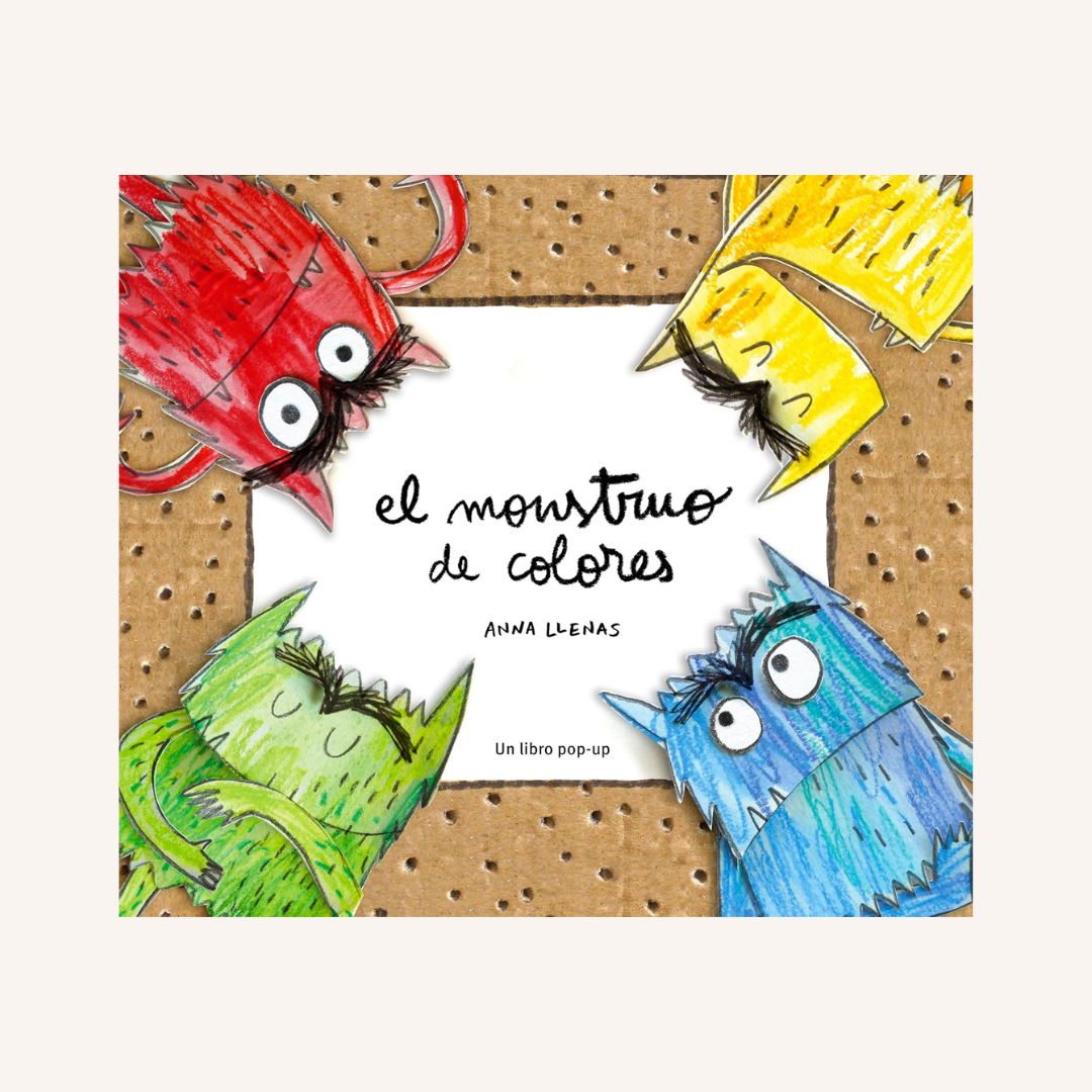 El Monstruo de Colores, un libro pop-up