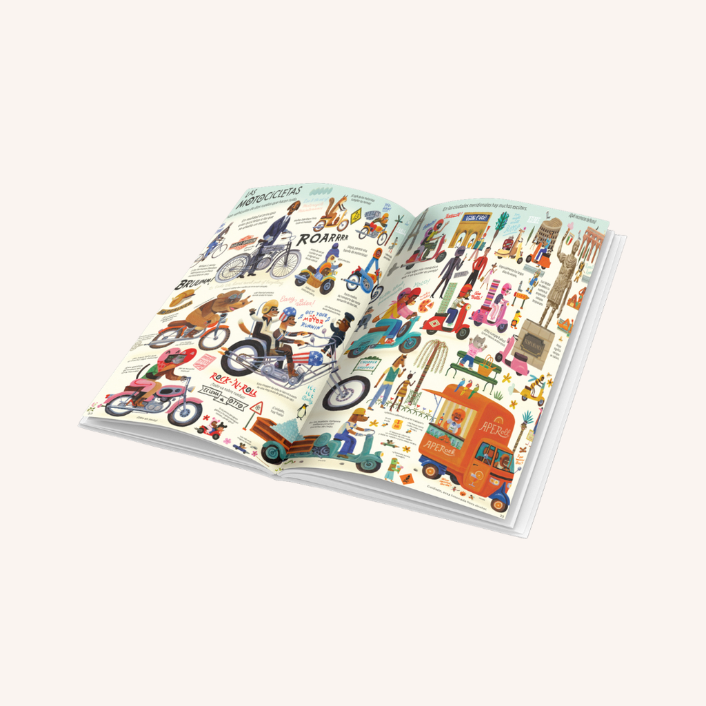 El libro más divertido de todos los vehículos